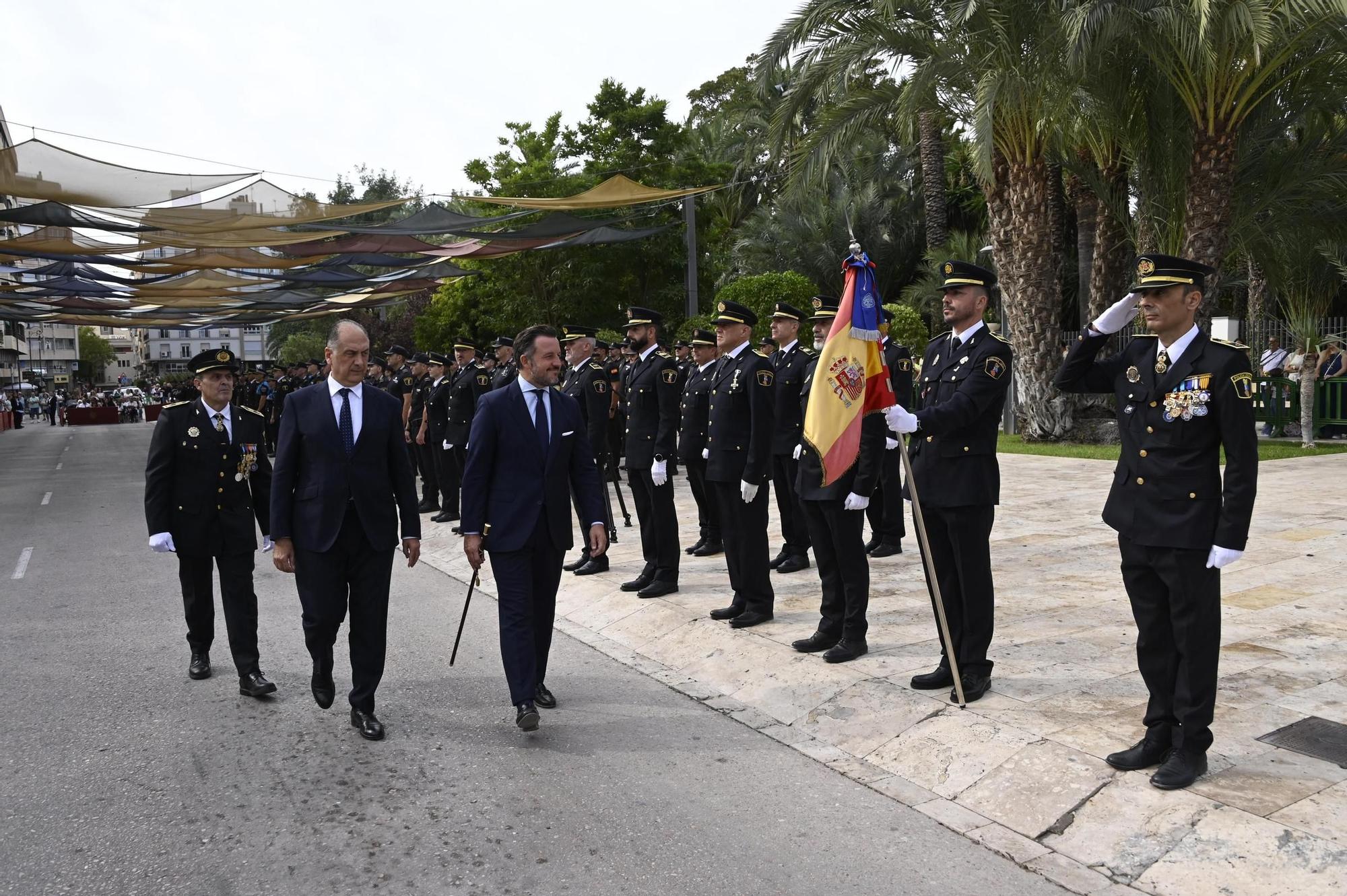 Así ha sido el acto del patrón de la Policía Local de Elche