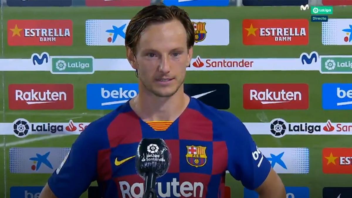 Rakitic: "Nos ha costado entrar en el partido"