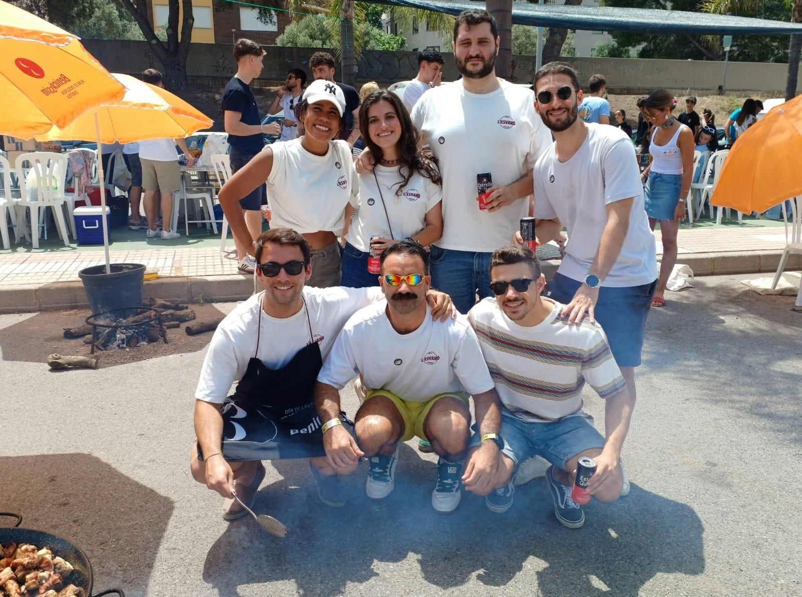 Las imágenes del primer concurso de paellas entre peñas de Benicàssim