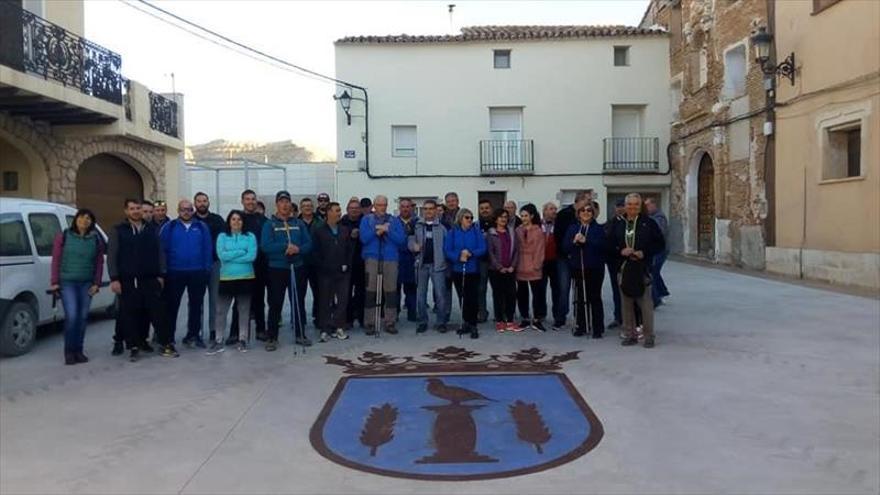 La Puebla de Albortón y Valmadrid quedan unidas por un sendero