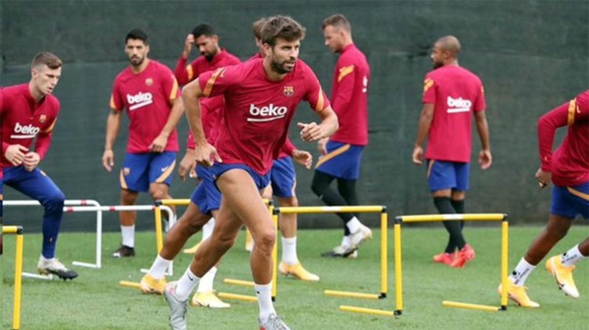 Messi tampoco aparece en el entrenamiento vespertino de hoy miércoles