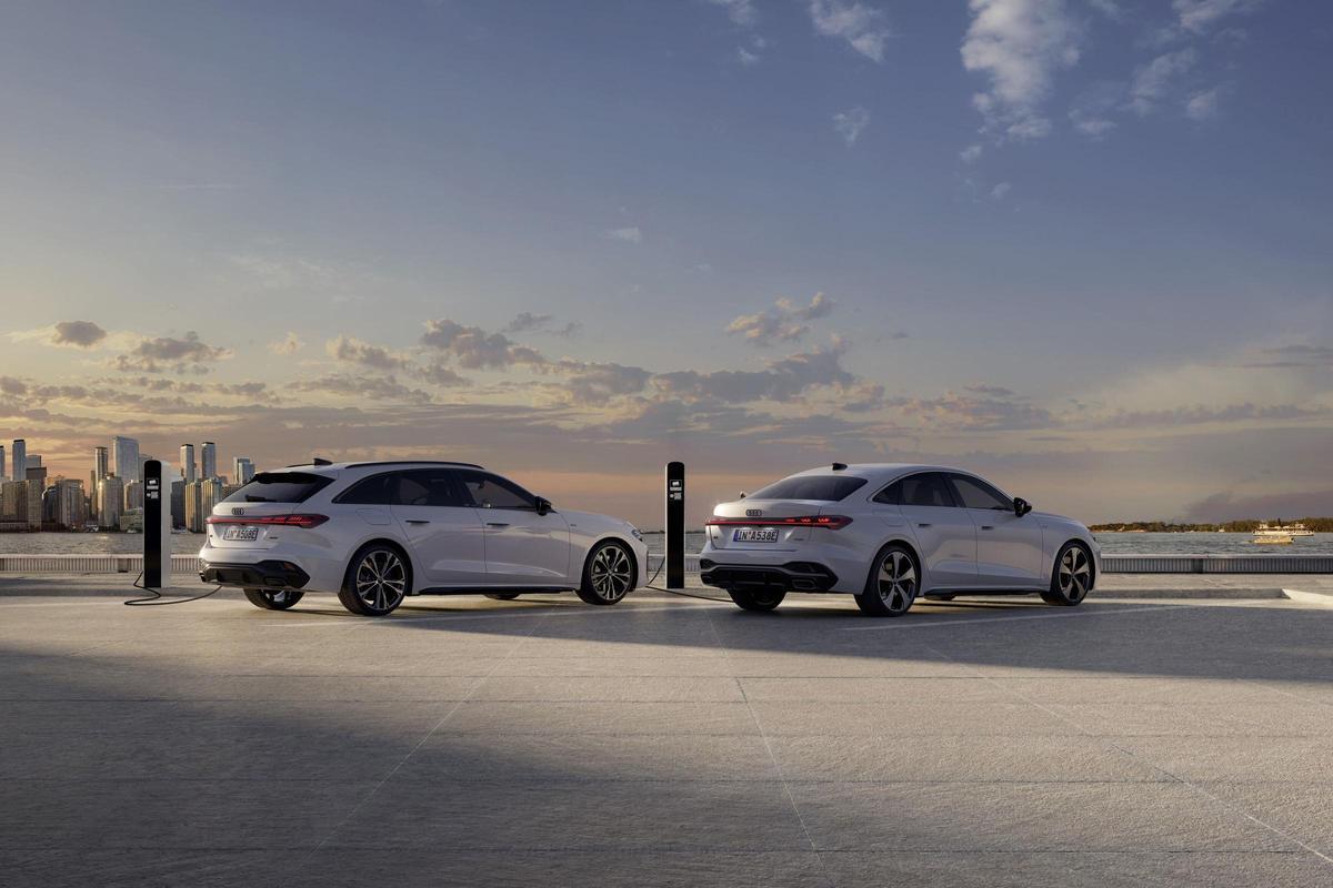 El Audi A5 e-hybrid cuenta con motorizaciones híbridas enchufables lo hacen líder del segmento en su categoría.