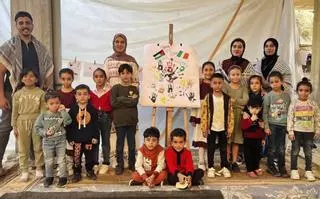 «HeART of Gaza» ofrece en Redondela un intercambio creativo con la infancia gazatí