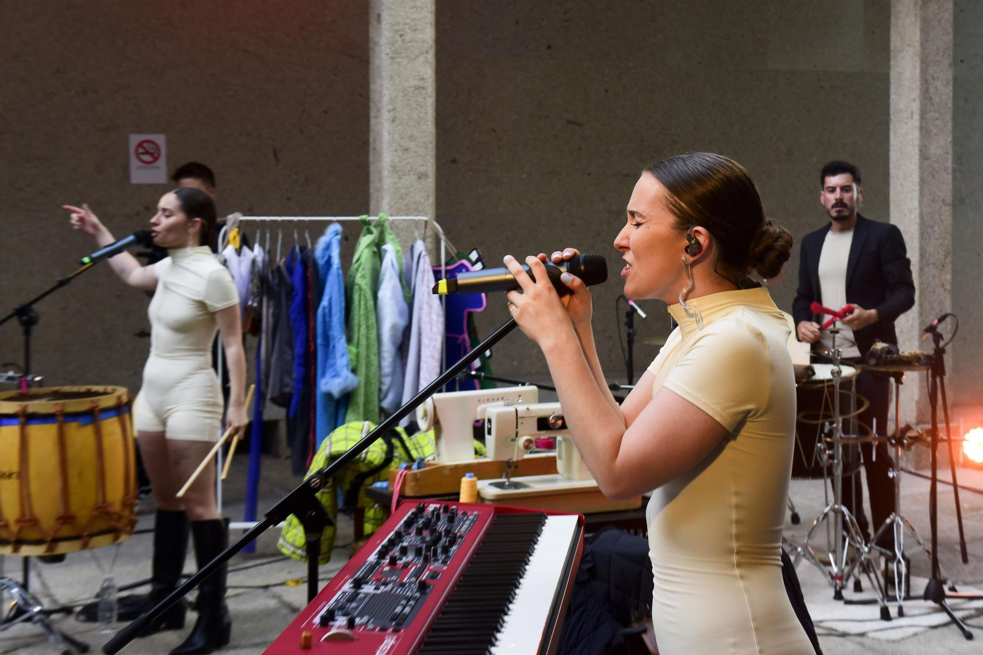 Concierto de Fillas de Cassandra en la Fundación Luis Seoane de A Coruña
