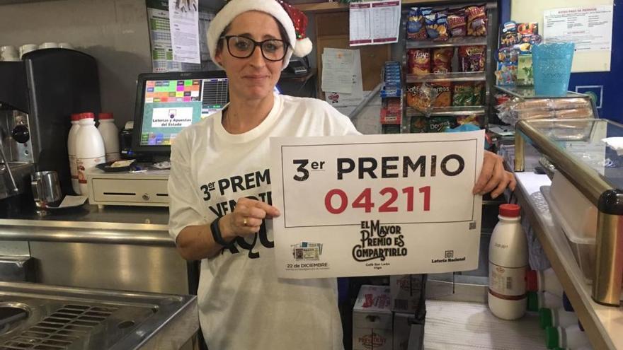 Bar León que vendió un tercer premio. // Amara Santos