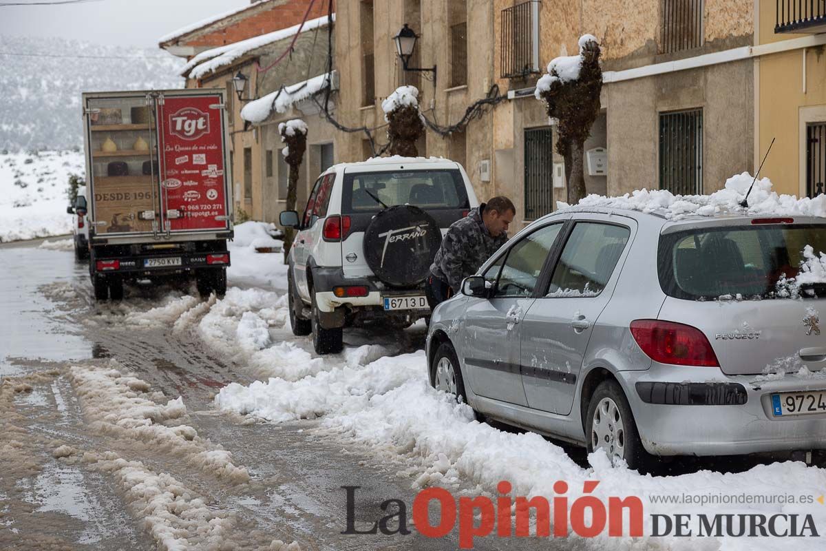 La comarca del Noroeste ofrece una estampa invernal