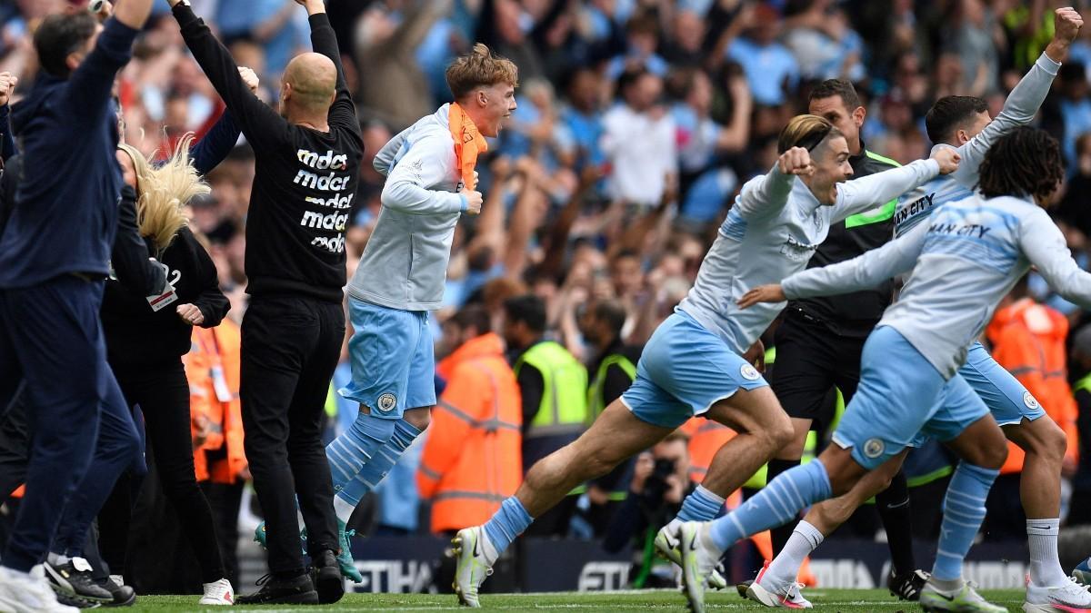 El Manchester City de Guardiola, campeón de la Premier League