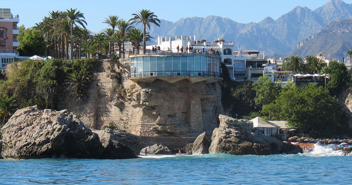 Balcón de Europa, en Nerja