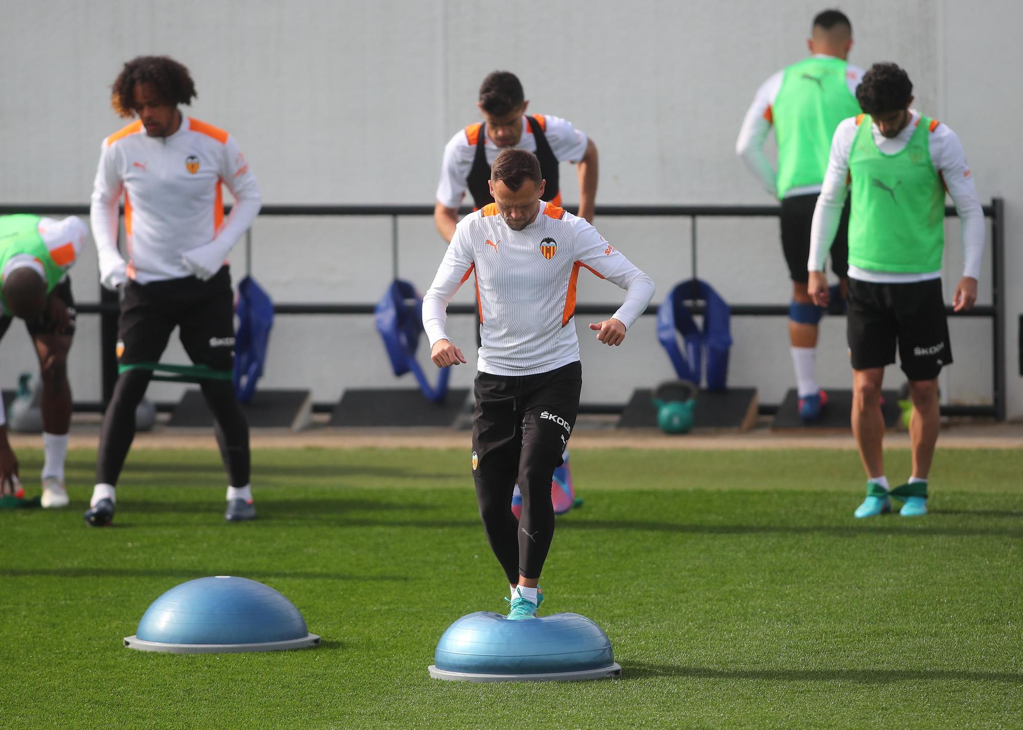 Así ha sido el entrenamiento del Valencia CF de hoy