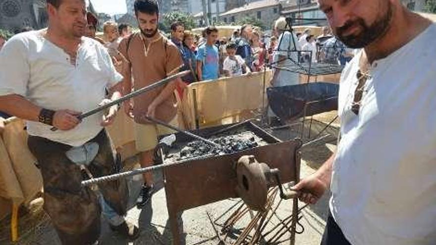 Muestra de los oficios en A Ferrería. // G. S.