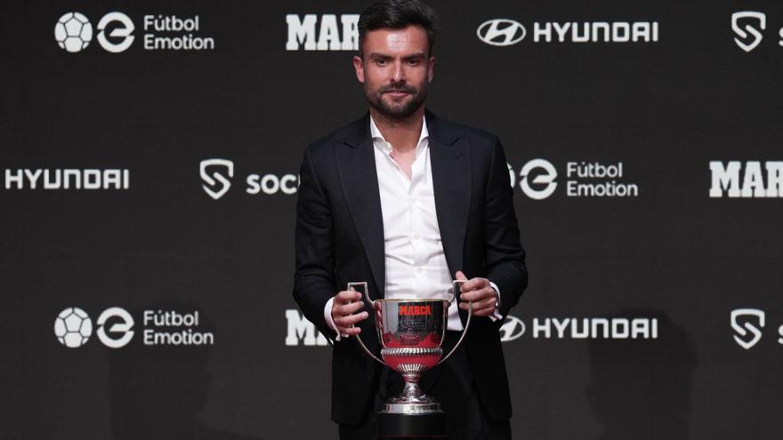 Rubén Albés, premio Miguel Muñoz como mejor entrenador de Segunda