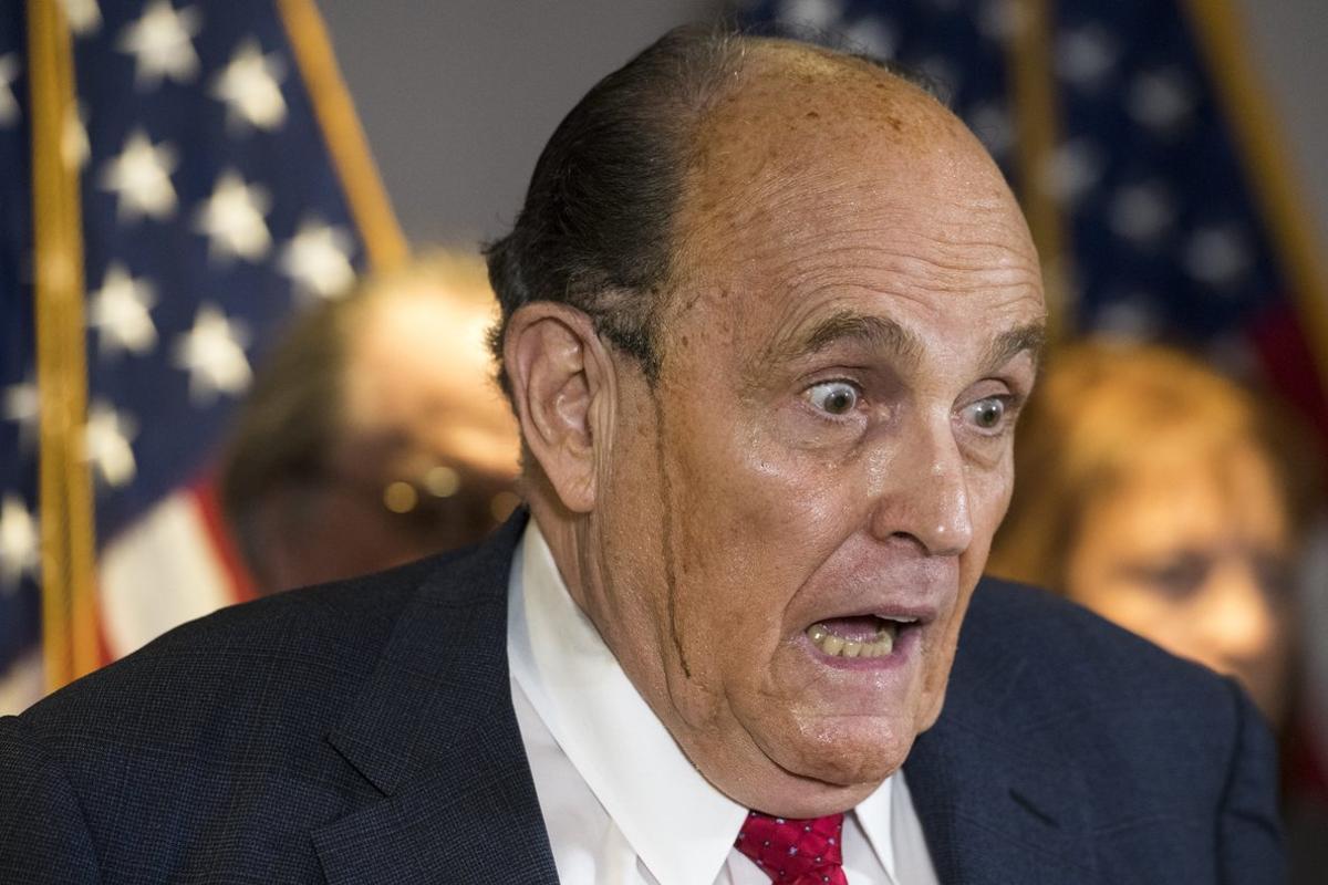 19/11/2020 El abogado de Donald Trump, Rudy Giuliani.