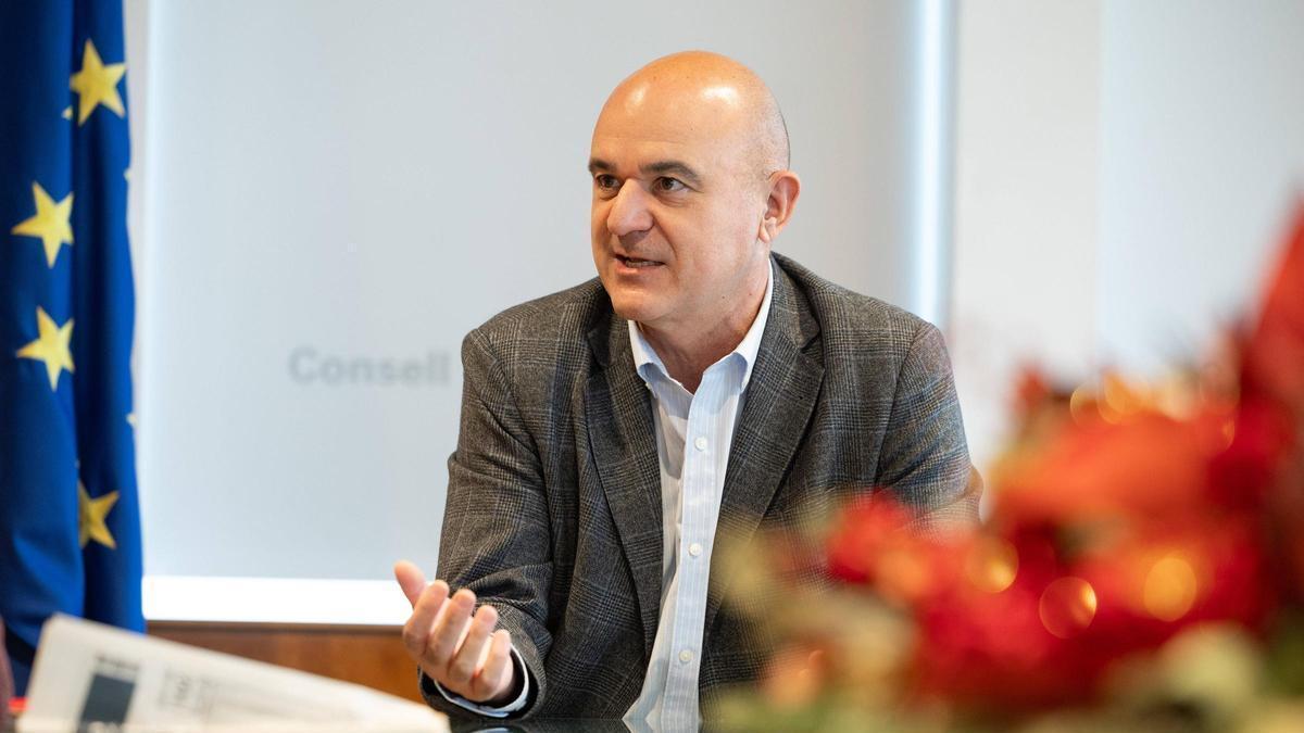El presidente del Consell de Ibiza, Vicent Marí.