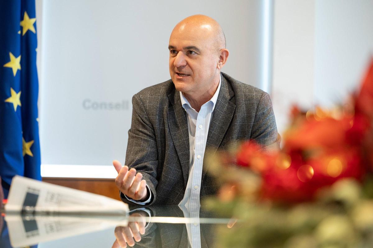 El presidente del Consell de Ibiza, Vicent Marí.