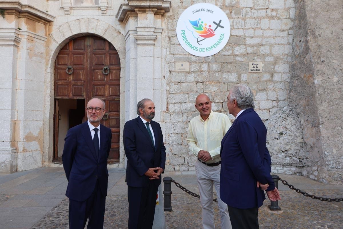 Todas las imágenes de la inauguración de la nueva iluminación de la Catedral de Ibiza