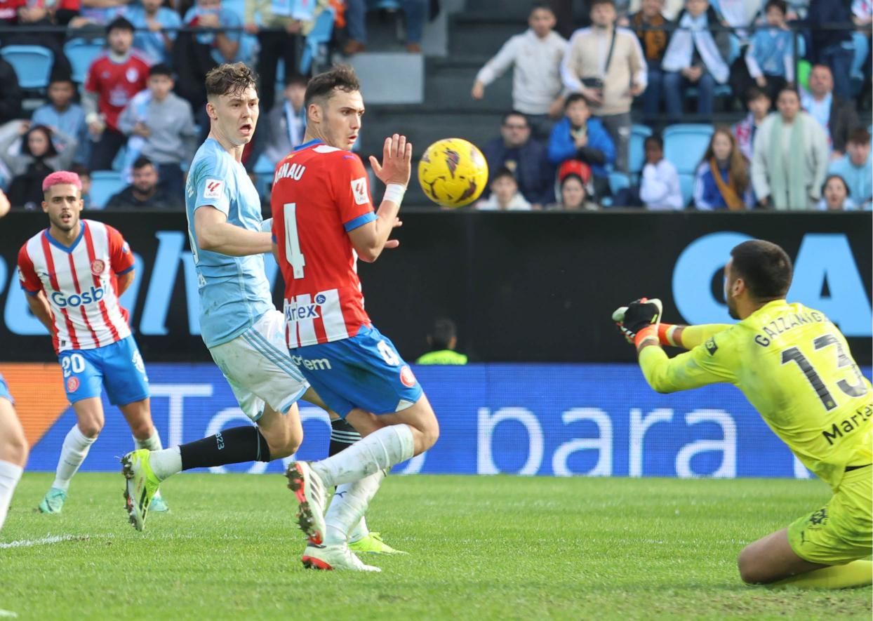 De la fiesta inicial a la decepción: las mejores imágenes del Celta-Girona