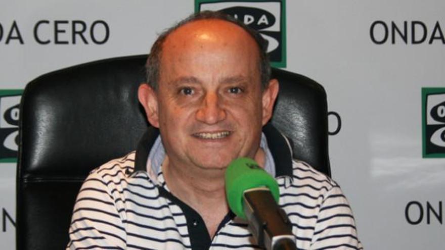 El periodista pregonero en Zamora, Javier Hernández