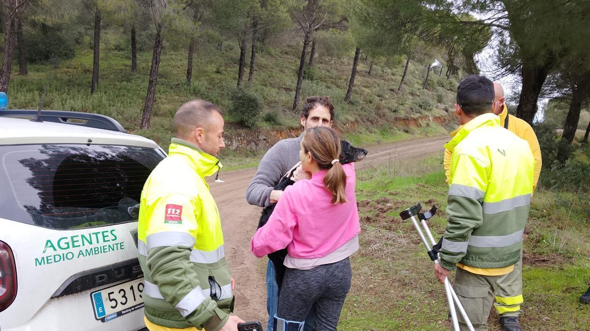Así ha sido el emotivo reencuentro entre Boro y su dueña Ana