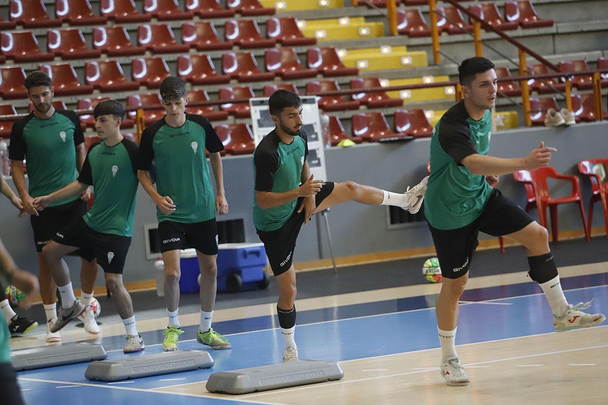 Primer entrenamiento del Córdoba Futsal 2023-2024