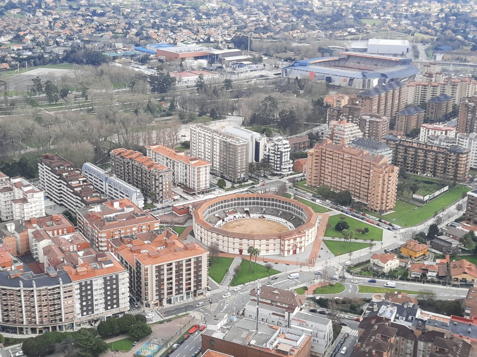 En imágenes: Así se ve Gijón desde el aire