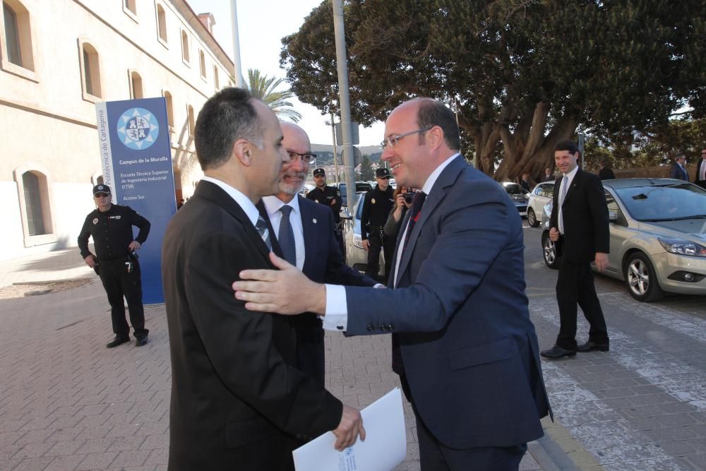 Toma de posesión del rector de la UPCT