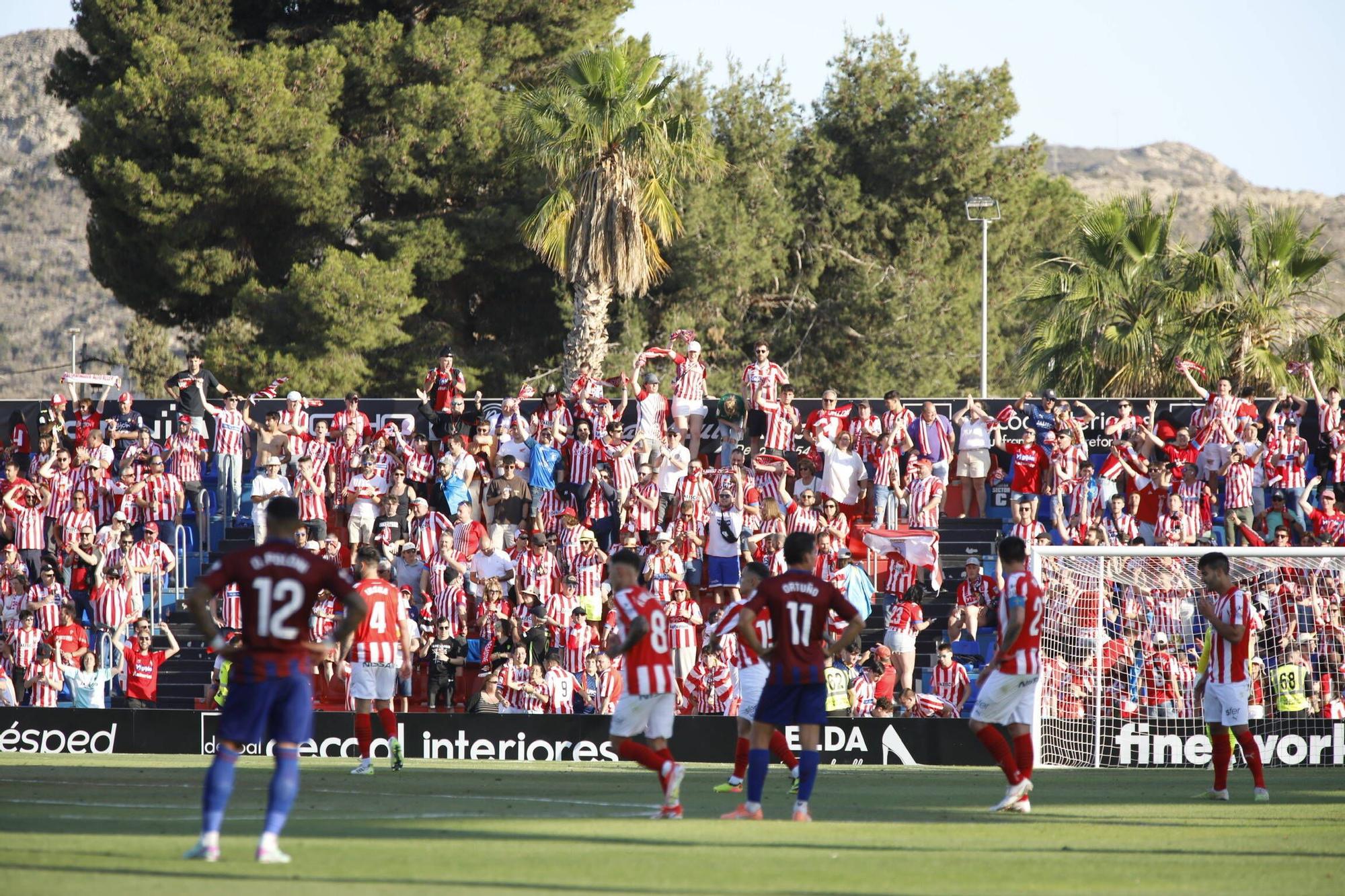 EN IMÁGENES: Así fue el partido entre el Eldense y el Sporting