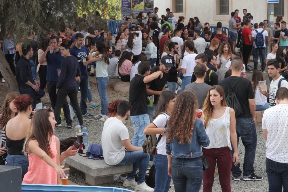 Paellas en la Bienvenida Universitaria de la UPCT