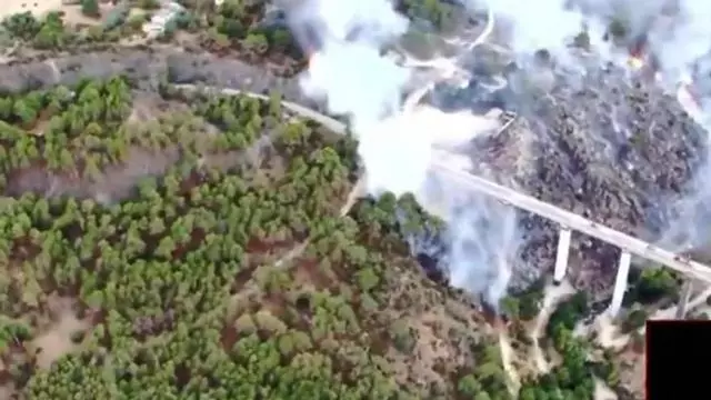 Incendio en Santa María de la Alameda: nuevo fuego en la Sierra Oeste de Madrid
