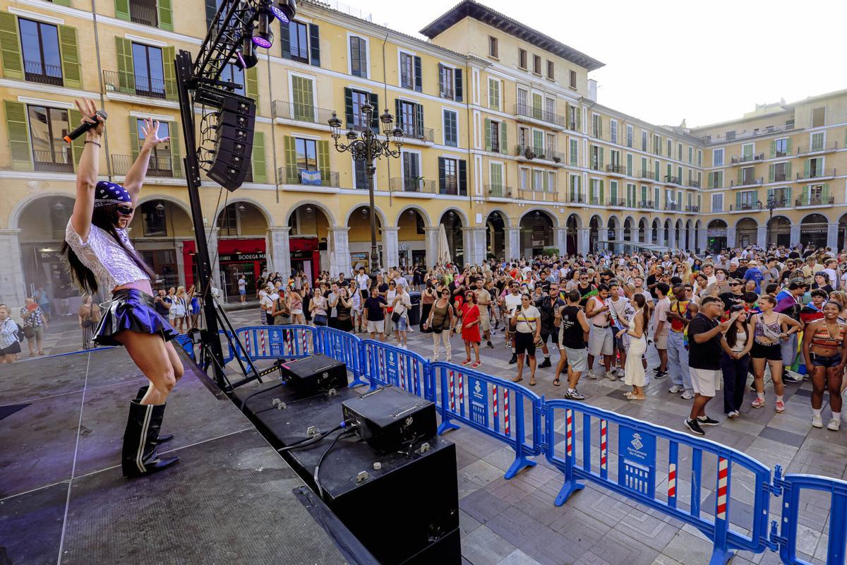 La fiesta del Orgullo organizada por Cort en Palma La fiesta del Orgullo organizada por Cort en Palma
