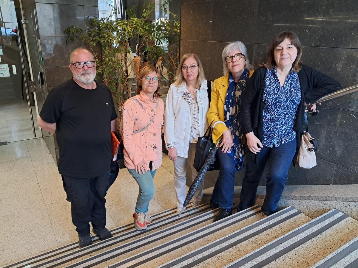 Representació de familiars de la residència de gent gran Font  dels Capellans