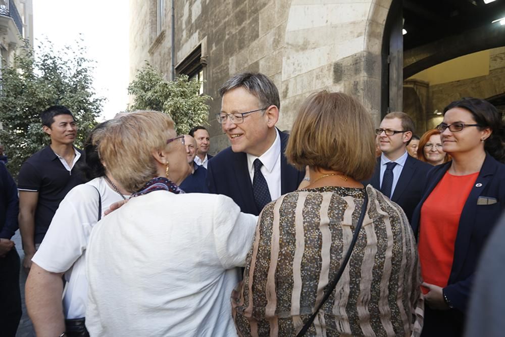 Copetín en la Generalitat