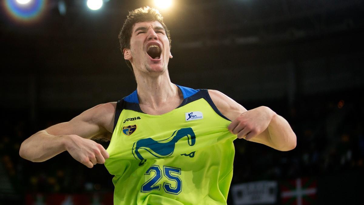 Darío Brizuela, en su etapa en el Movistar Estudiantes