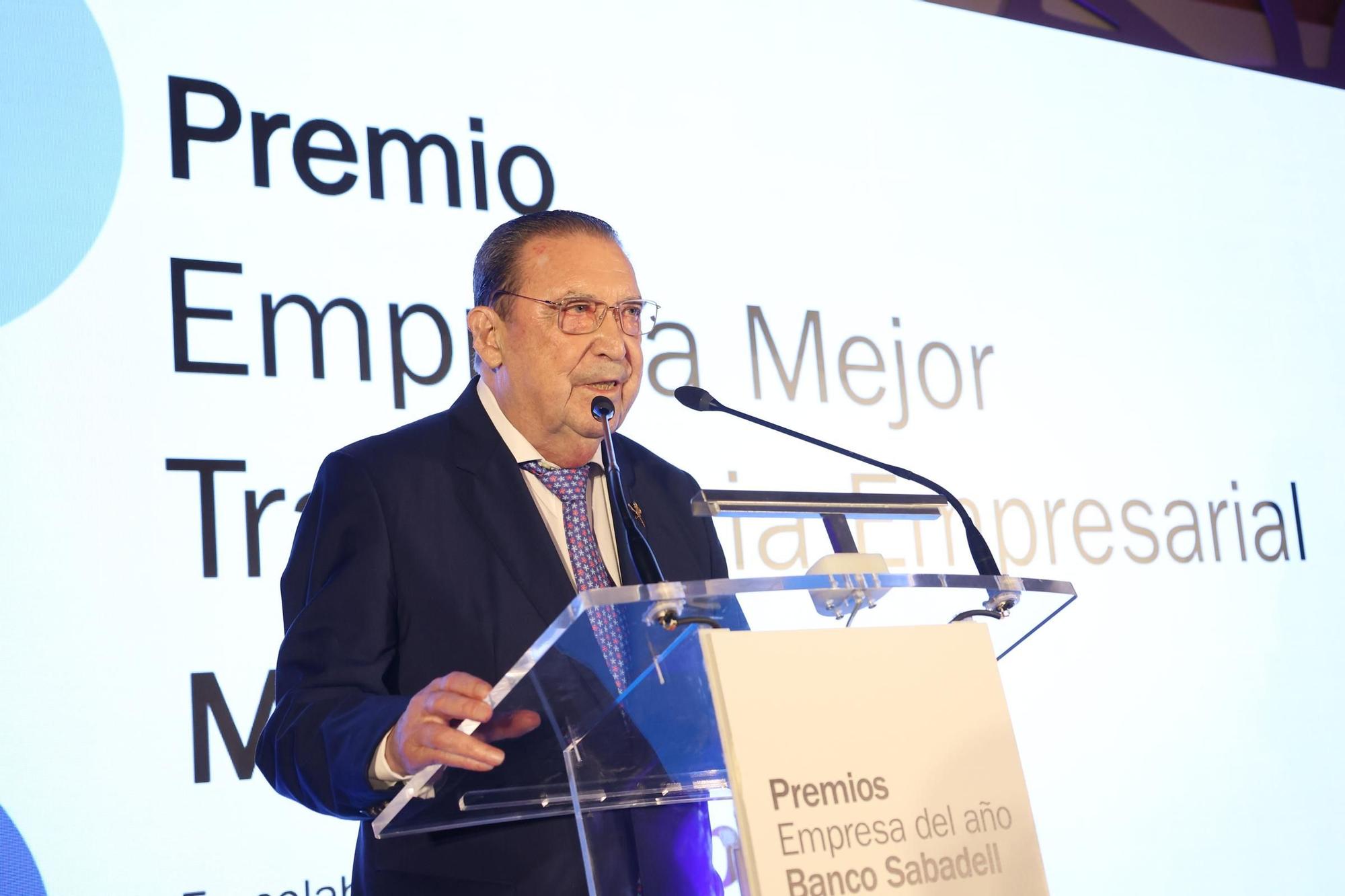 Premios Empresa del Año Banco Sabadell: las mejores imágenes de la gala