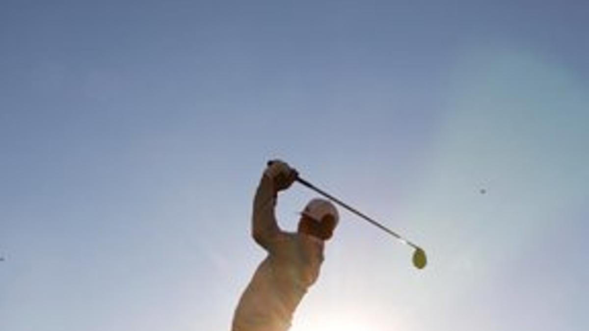 El golfista chileno Joaquin Niemann