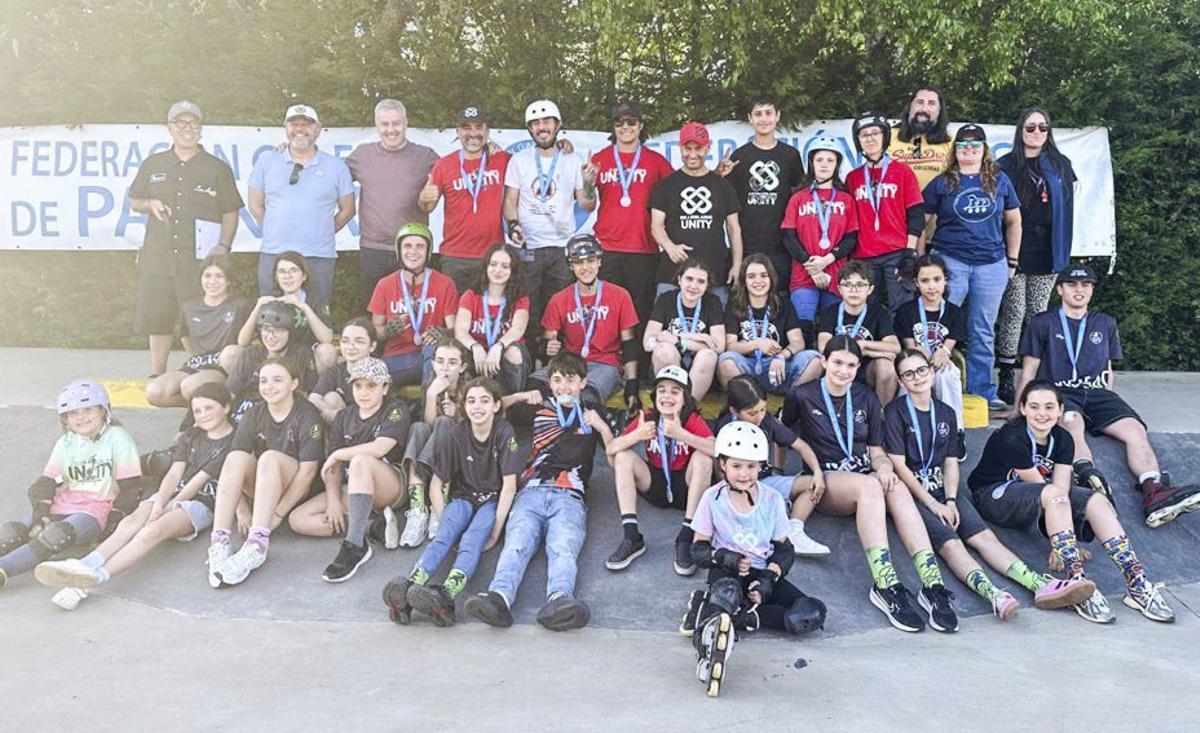 Participantes no Campionato de Freestyle Street Park. | // D.P.