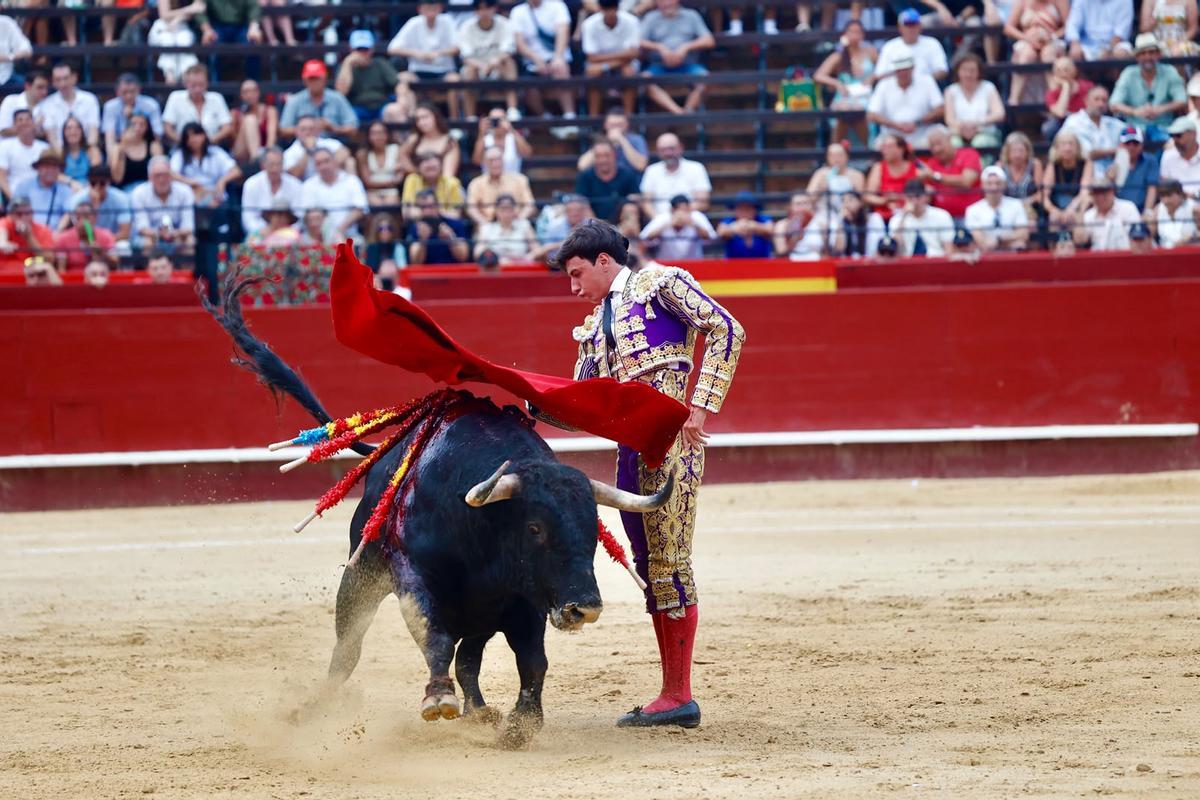 Corrida de toros mixta de la Feria de Julio con Román, Nek Romero y la novillera Olga Casado
