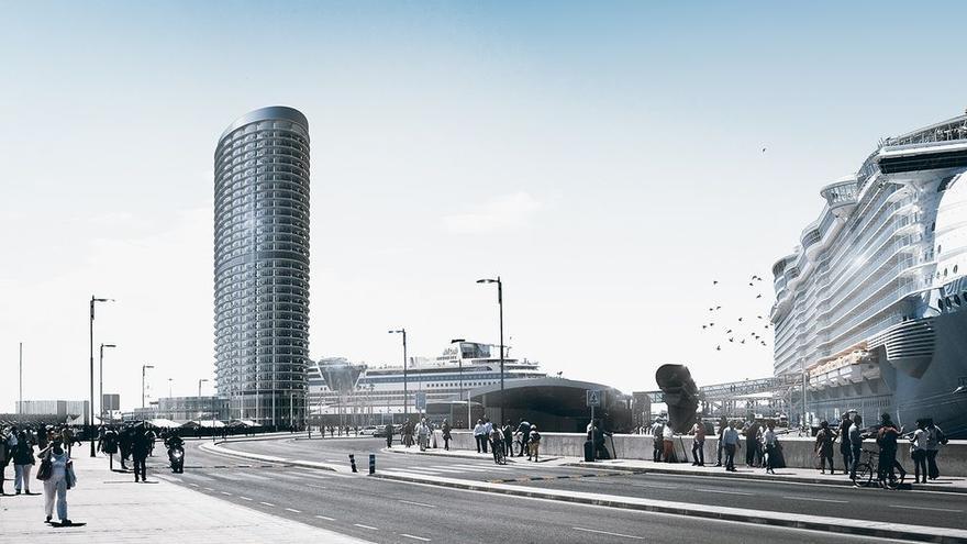 El Pleno de Málaga rechaza una vez más hacer una consulta ciudadana sobre la Torre del Puerto
