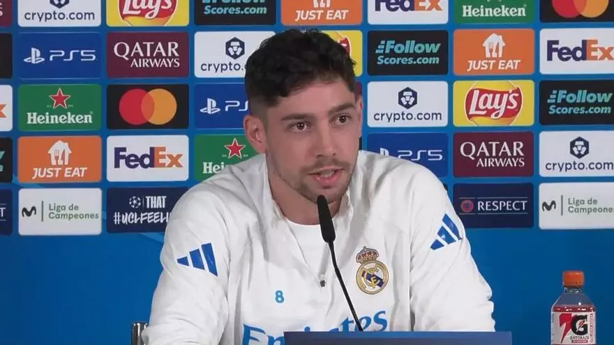 Valverde reivindica el trabajo del Real Madrid: "Aquí todos damos la vida"