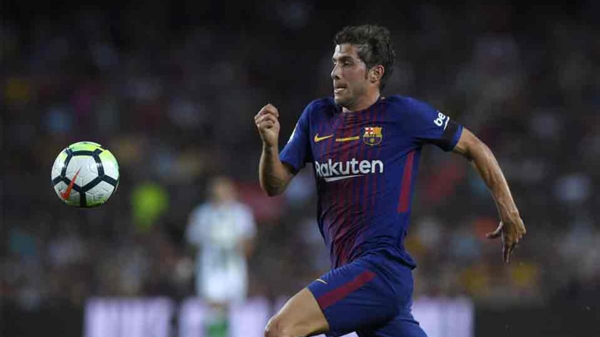 Sergi Roberto vuelve a la titularidad ante el Getafe