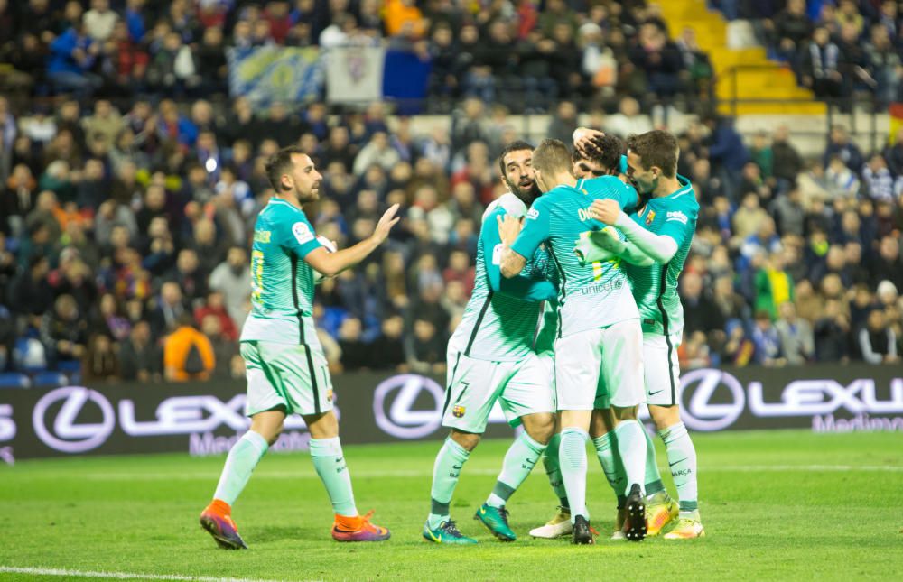 El Hércules llega vivo al Camp Nou