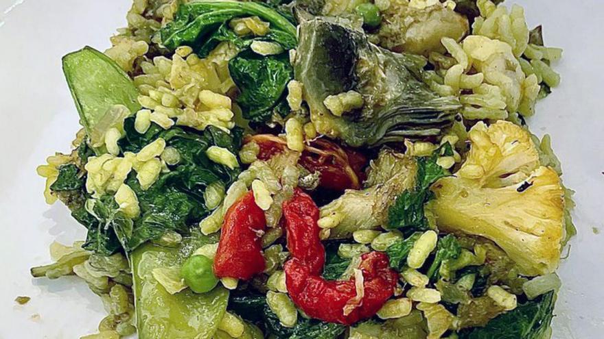 Las recetas de cocina de Antoni Tugores | Arròs sec amb verdures