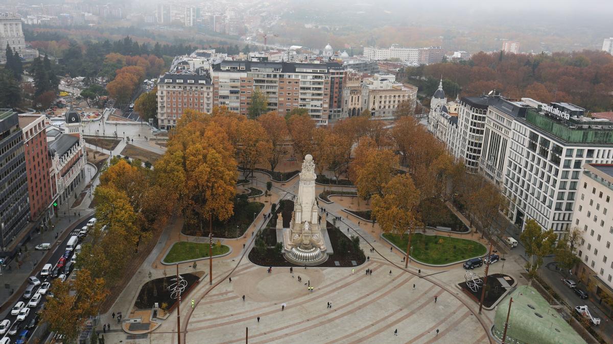 Madrid estrena su nueva Plaza de España