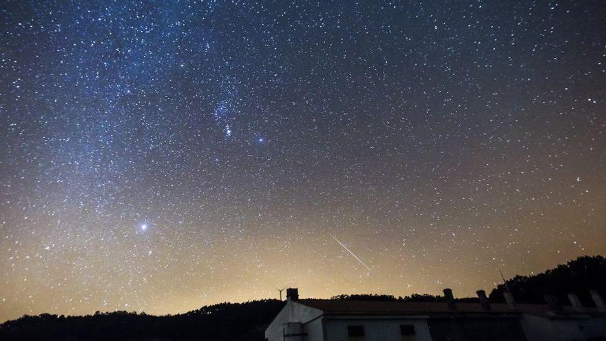 Diluvio de estrellas y... de agua