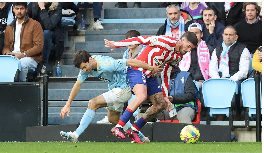 Las mejores imágenes del Celta-Atleti