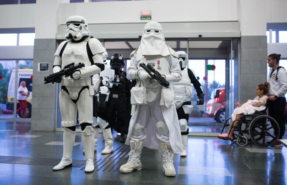 Los personajes de Star Wars visitan La Candelaria