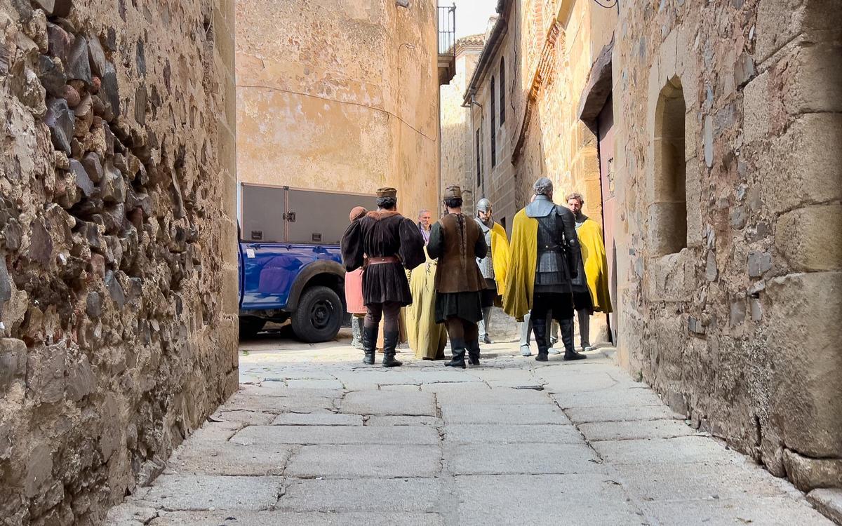 Fotogalería | Así está siendo el rodaje de 'La casa del dragón' en Cáceres Fotogalería | Así está siendo el rodaje de 'La casa del dragón' en Cáceres