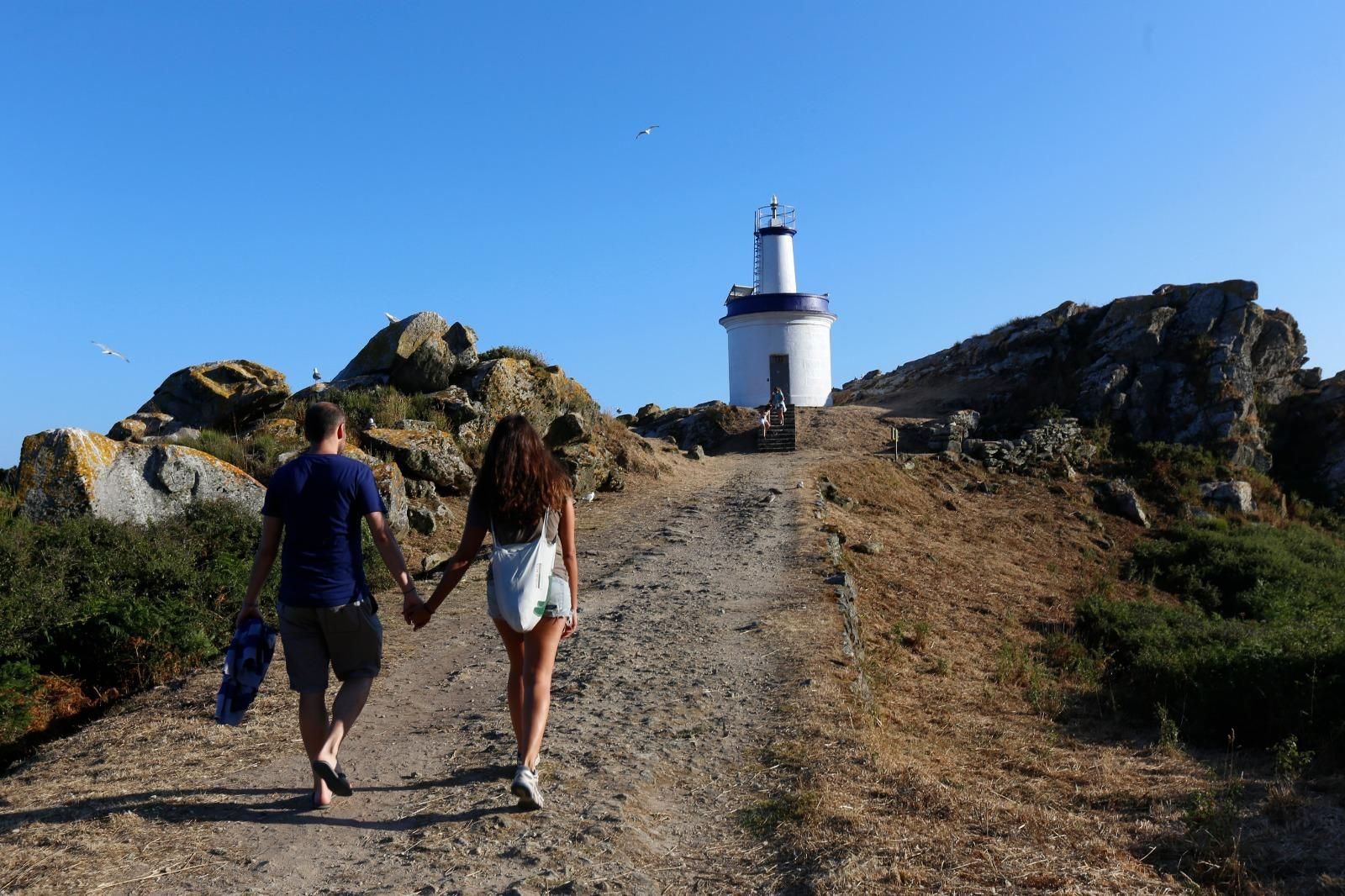 Faro da Porta, en las Islas Cíes