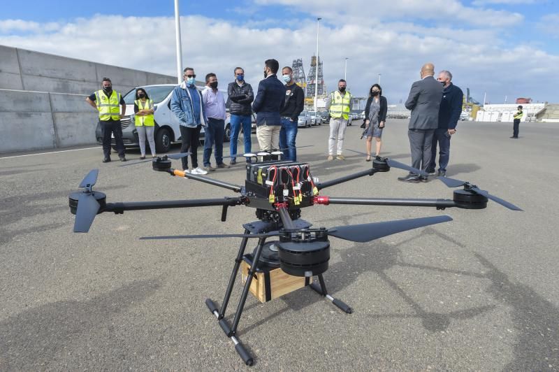 Drones para uso portuario