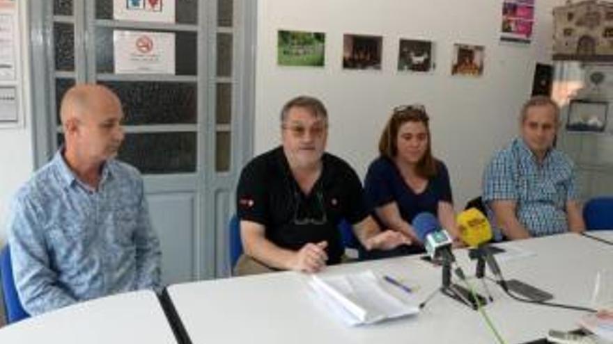 Torrent, Romero, Vázquez i Cantenys (d´esquerra a dreta).