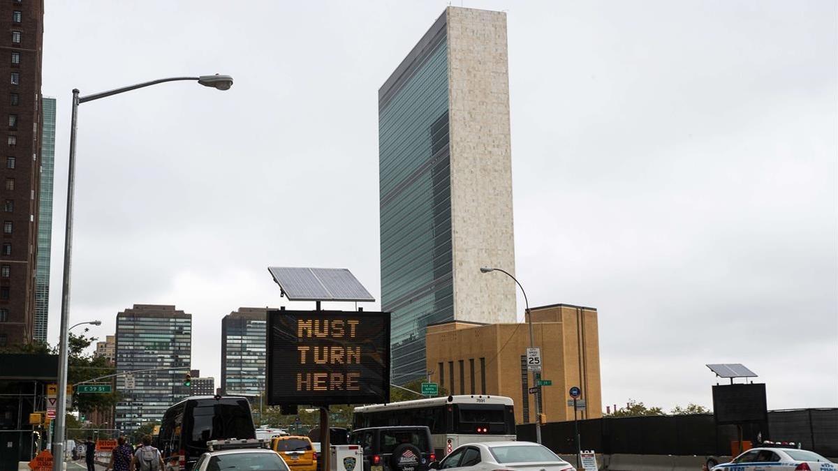 La sede de la ONU, en Nueva York.